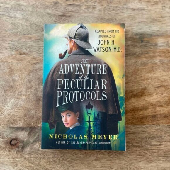 5/$20 NEW The Adventure of the Peculiar Protocols Book by Nicholas Meyer - Picture 1 of 4